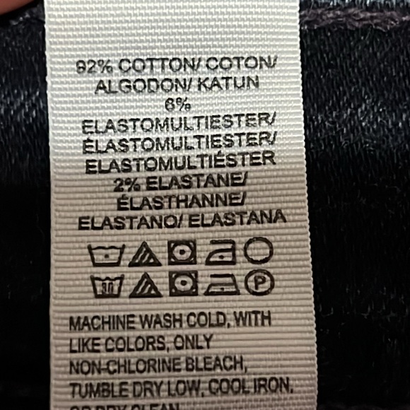 LUCKY BRAND dark skinny jeans Size 0 / 25 - Picture 7 of 8